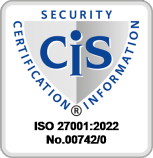 CIS Logo ISO 27001:2022 Zertifikat